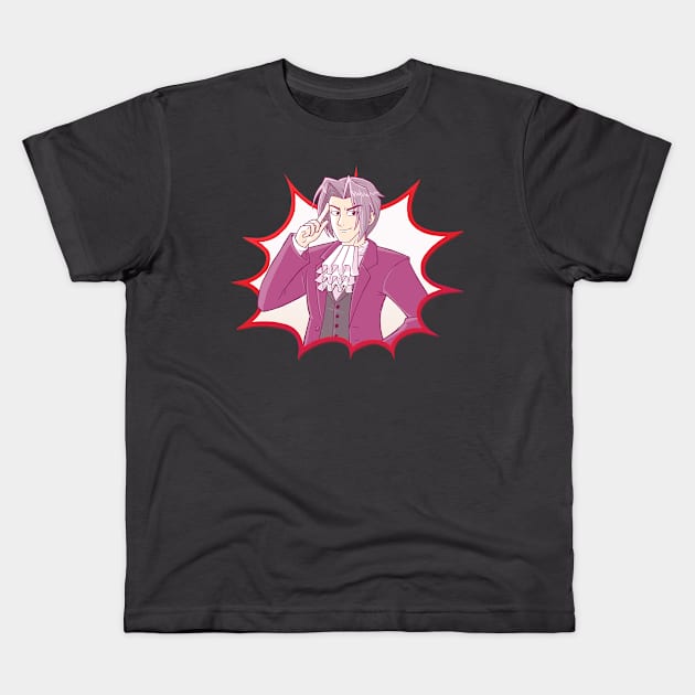 The Demon Prosecutor Kids T-Shirt by Riccaby